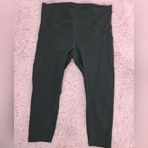 Lululemon Dark Green Leggings